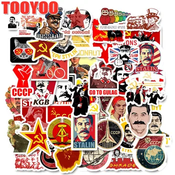 

10/50Pcs/set Soviet Union Stalin USSR CCCP Stickers For Guitar DIY TOY Bicycle Car Skateboard Snowboard Laptop Luggage