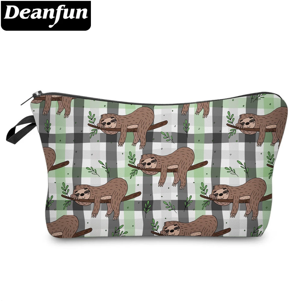Купить Портативный органайзер для косметики Deanfun с 3D-принтом ленивых женщин дорожные | Косметички (4000124302950)