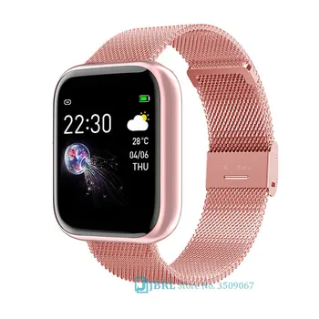 

New Smart Watch Men Women Smartwatch Electronics Smart Clock For Android IOS Fitness Tracker Top Square Bluetooth Smart-watch
