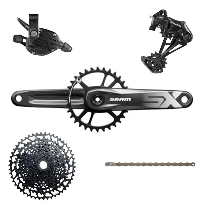 SRAM SX EAGLE 1x12 Скоростей 11-50T Groupset триггер механизм переключения передач цепной коленчатый набор с NX EAGLE Кассетный комплект DUB BB