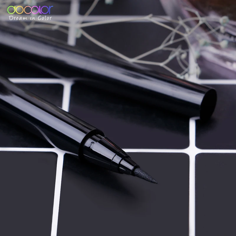 Docolor Black Waterproof Liquid Eyeliner Make Up Beauty Comestics Long-lasting Eye Liner Pencil Makeup Tools for eyeshadow Docolor Black Waterproof Liquid Eyeliner Make Up Beauty Comestics Long-lasting Eye Liner Pencil Makeup Tools for eyeshadow