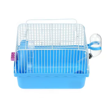 

Supplies Meng Pet Wo Wo Hamster Cages Jin Si Xiong House Double-decker Villa Luxury Novice Mobile Cage