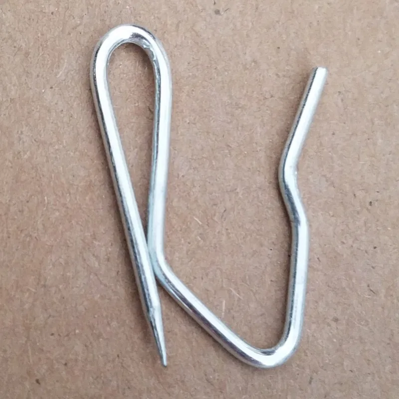 100Pcs/set S Shape Korean Hooks Iron Wire Curtain Hooks Metal Window Hanger Indoor Home Decor Accessories