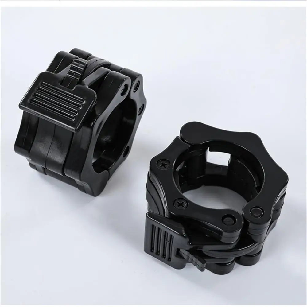 

1 Pair Dumbbell Buckle Barbell Lock Clips Clamp 50/25mm for Gym Fitness Exercise Body Building Weight Lifting Dumbbells Barbells
