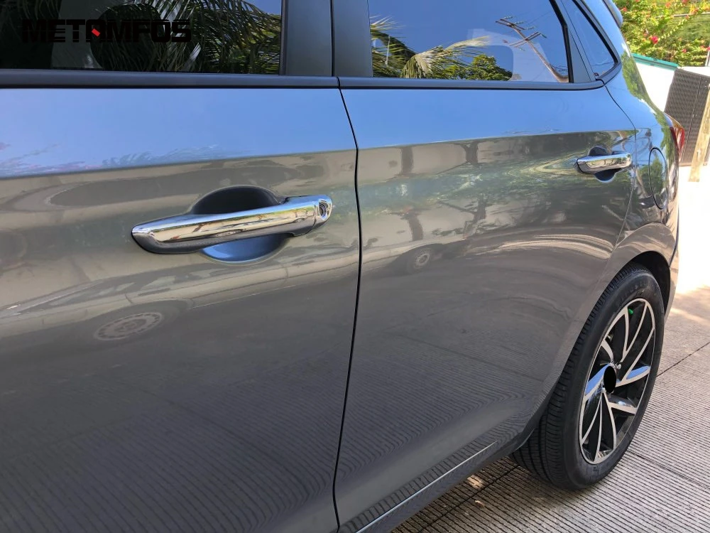 Хромированная накладка на дверную ручку для Hyundai Verna Solaris Accent 2018 2020 молдинг