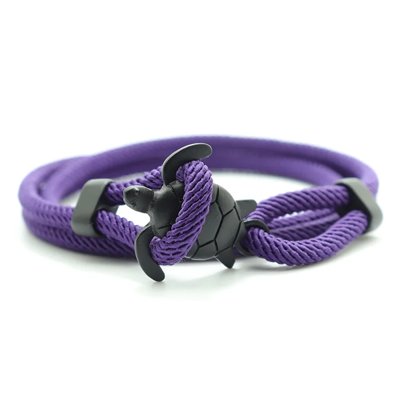 Red Rope Men bracelet Charms Handmade Marine Sea Turtle Braclet Wristband Jewelry For Men Women Viking Jewelry Homme bracelet jewelry leather bracelets