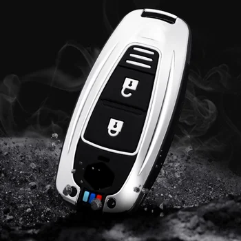 Custodia Smart Key Shell per auto in lega di zinco per Suzuki Vitara Swift Ignis Kizashi SX4 Baleno Ertiga 2016 2017 2018 2019 portachiavi - Custodia Smart Key Shell per auto in lega di zinco per Suzuki Vitara Swift Ignis