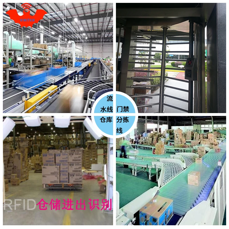 Vikitek high performance UHF RFID antenna 915MHZ Long range RFID Panel antenna 9dBic 902-928MHZ