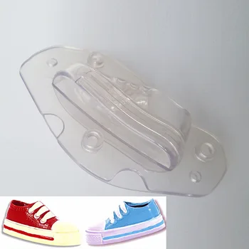 

Plastic Chocolate Mold Children running shoes DIY 3D Candy Cake Molds Cake Decorating Tools Home Baking Sugar Craft Accessories