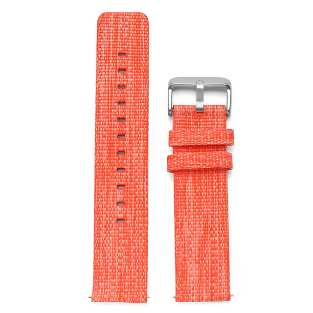 20mm 22mm Nylon Watch Band Strap Replacement Watchbands Canvas Wrist  Weave Belt Bracelet Sports Fabric Watch Strap