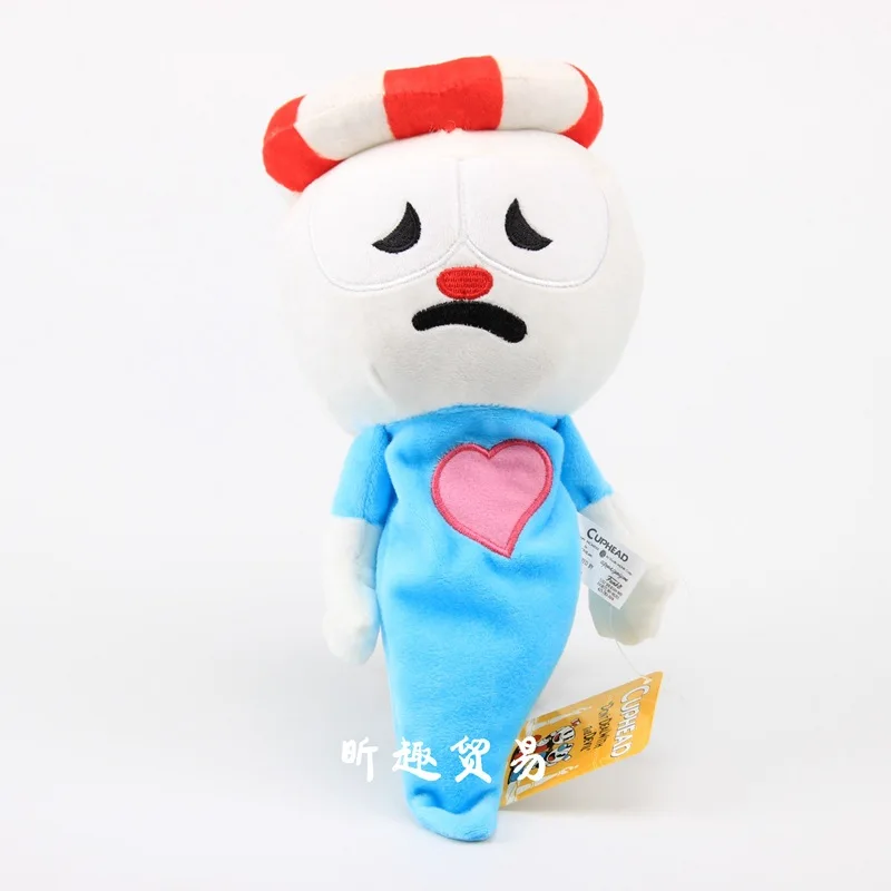 Новая игра Cuphead плюшевые куклы Mugman Ms. Chalice ghost King Dice Cagney Carnantion Puphead плюшевые игрушки для детей Подарки