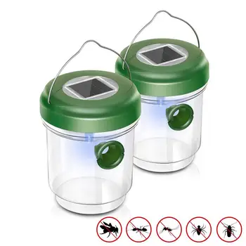 

Non-Toxic Was-p Catcher Reusable Solar Powered Garden Ultraviolet Light Fly Trap