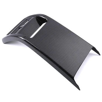 

Carbon Fiber Style Rear Seat Armrest A/C Air Outlet Vent Decor Trim for Cadillac XT4 Rear Air Outlet Vent Cover Trim