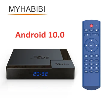 

X96 Mate Smart Tv Box Android 10 TvBox H616 BT Dual WiFi Android 10 Tv Box X96 Mate Box Set Top Media Player