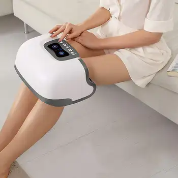 

Smart Double Knee Massager Pain Relief Heating High Frequency Vibration Magnetic Physiotherapy Instrument