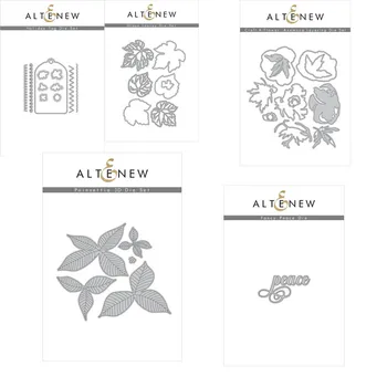 

New Metal Cutting Dies flower and leaf crapbooking Steel Craft Die Cut Embossing Paper Card Album