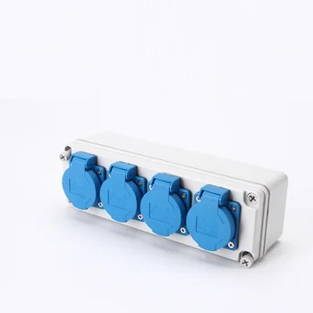 

Wall switch socket Five hole socket waterproof socket Dustproof plug Factory use dustproof waterproof socket