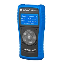 HoldPeak – détecteur à HP-5800D de poussière PM2.5 / PM10 microns, moniteur de qualité de l'air pour poussière micronique dans les analyseurs de gaz, testeur de haute précision