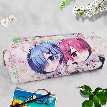 

Japanese Style Cartoon Anime Stationery Box / Pencil Bag / Makeup BoxCover Portable Protector Stationery 5 Style 19cm*6.5cm*65cm
