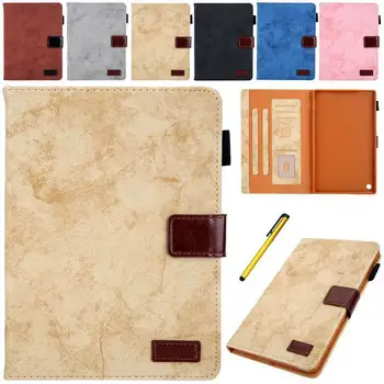 

Smart PU Leather Wallet Stand Case Cover For Samsung Galaxy Tab A 8.4 T307U 2020 Flip Card Slot Tablet Shell