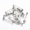 50Pcs Brooch Base Back 15/20/25/32/38/40/45mm Pin Bar Easy Clip On/Safe Lock Base Accessories for Diy Jewelry Making Findings ► Photo 2/6