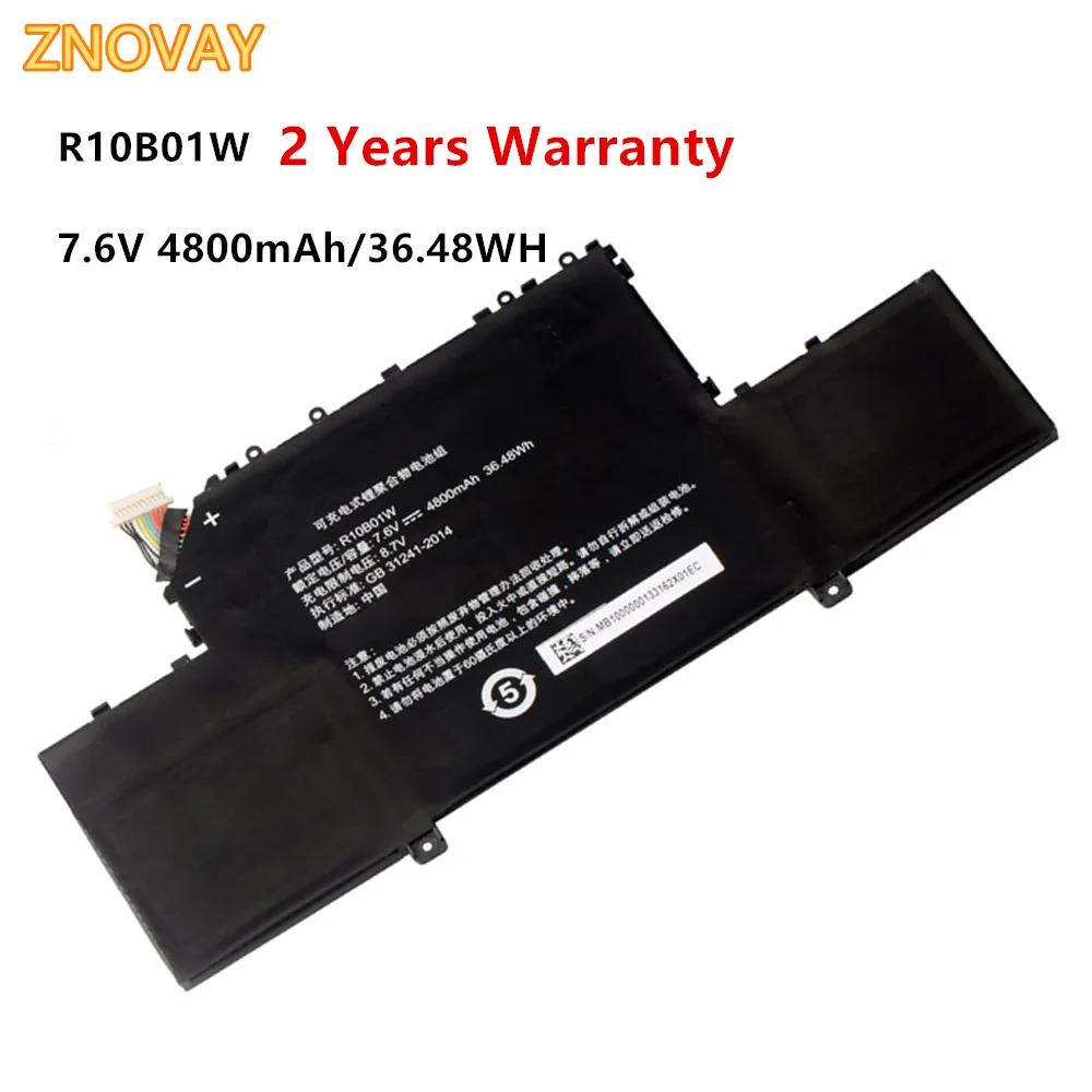 ZNOVAY R10B01W Laptop Battery For Mi Air 12.5&quot Series R10BO1W Tablet 7.6V 4800mAh/36.48WH | Компьютеры и офис
