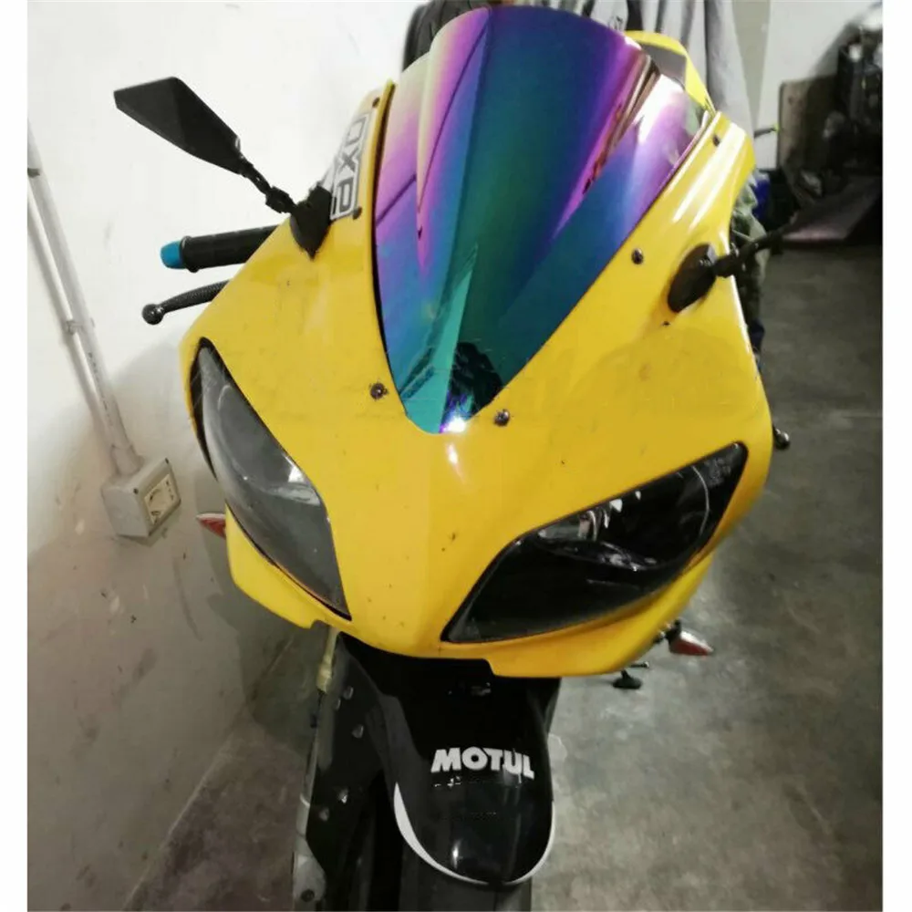 YZF R1 1998 1999 лобовое стекло мотоцикла для Yamaha YZF-R1 1998-1999 ветрозащитный двойной пузырь ABS пластик