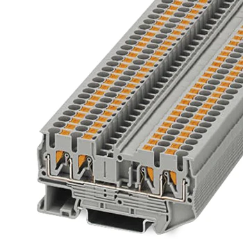 

Two-in and two-out quick-connect terminal plug-in guide rail PT 2.5 3209578