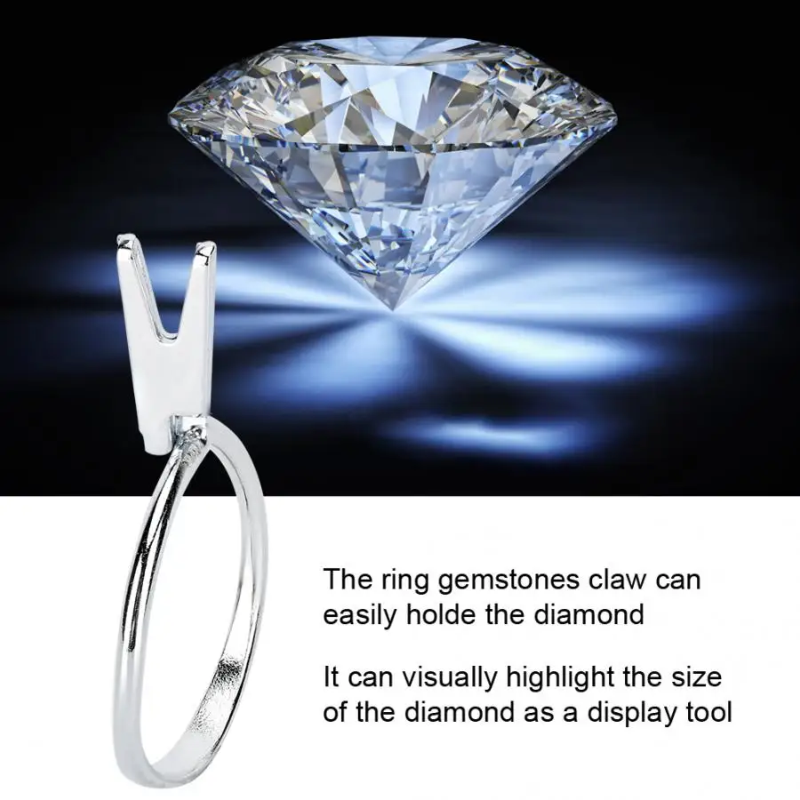 autoclave argent Pied à coulisse en acier inoxydable triangle pour laboratoires diamants pierres de bijoux 