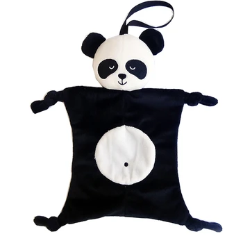 

1pc Baby Bib Clothes Pacifier Clip Comfort Plush Toy Animal Doll multi-function Sleep Child Comfort Towel Baby Saliva Towel