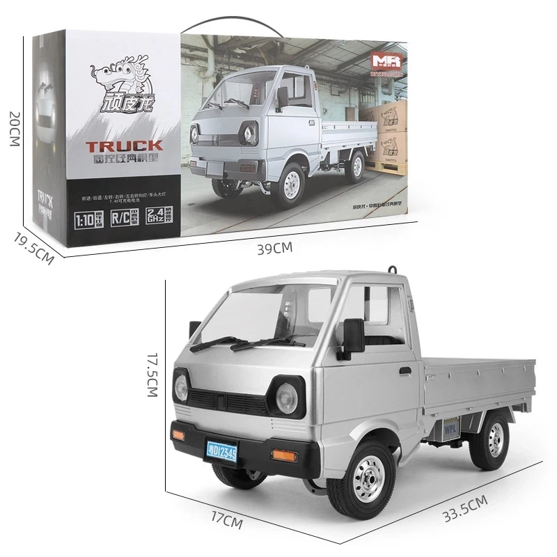 High Speed RC Car Simulation Drift Truck Brushed 260 motor Off Load Climbing Car LED Light On-road RC Car Toys For Boys Kid Gift 4
