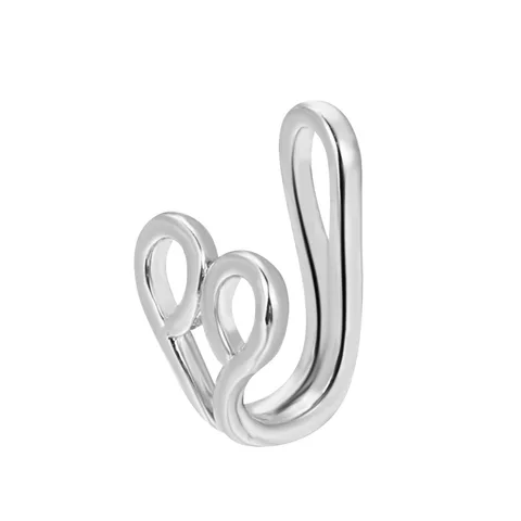 Fake Piercing Crystal Rhinestone Nose Cuff For Women Punk Wire Spiral Nose Clip Star Heart Crown Nose Ring Body Jewelry 2021