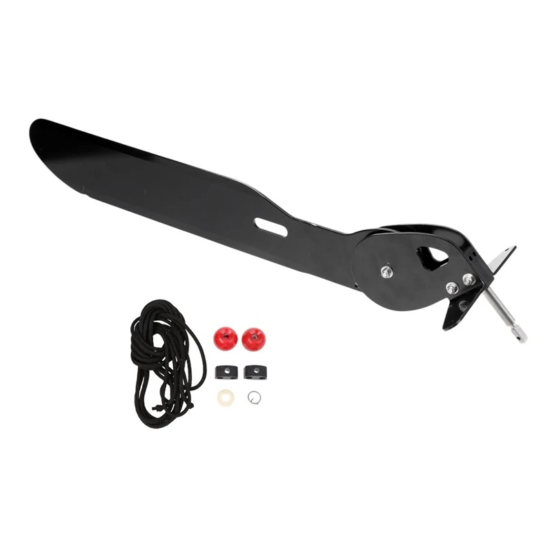 

Kayak Boat Rudder Adjustable Tough Strong Heavy Duty Great Replacement Kayak Rudder Kit Accessories