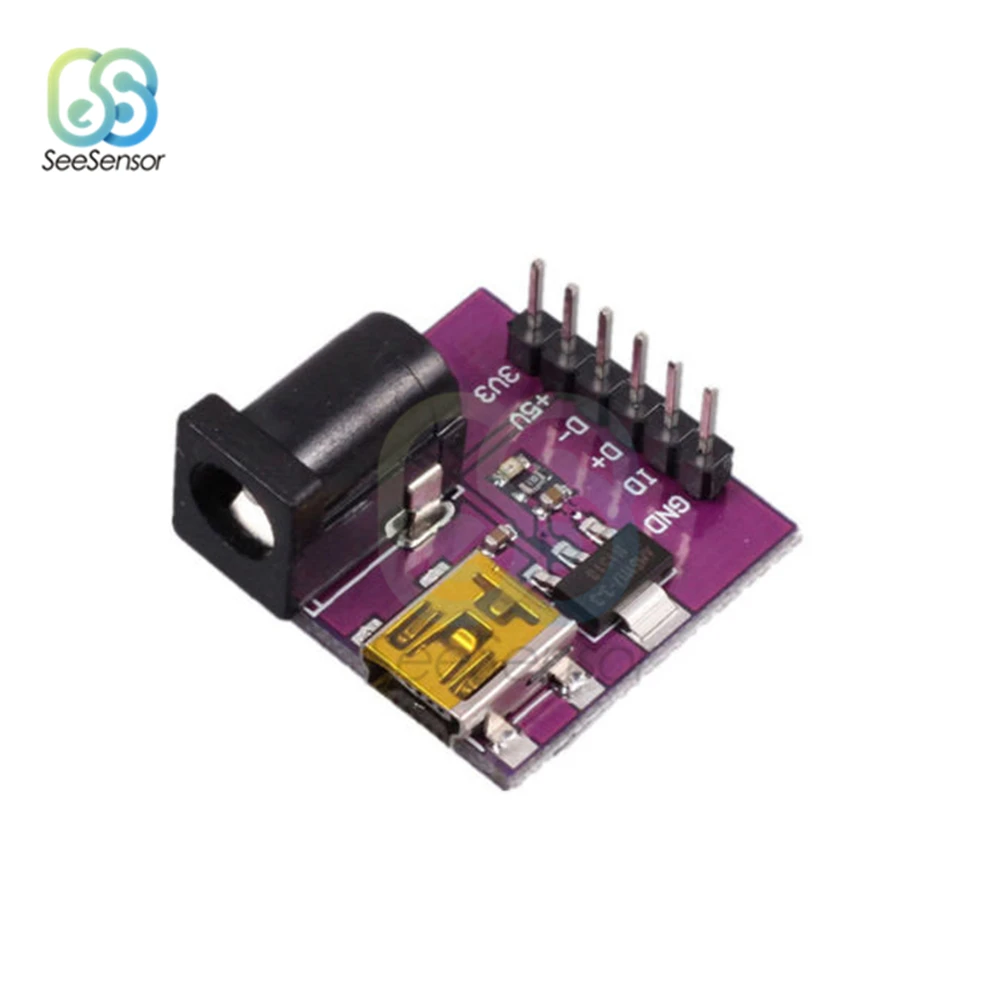 AMS1117 3.3V AMS1117-3.3V Mini USB 5V/3.3V DC Power Supply Module Board 25*25mm | Обустройство дома