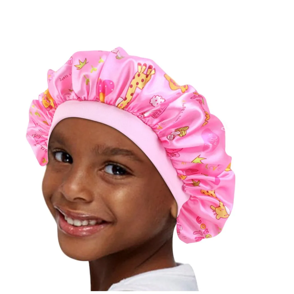 Print Women Polyester Silk Satin Bandage Adjustable Scrub Cap Sweatband Bouffant Hat Men Female Nurse One Size #4I28 (2)
