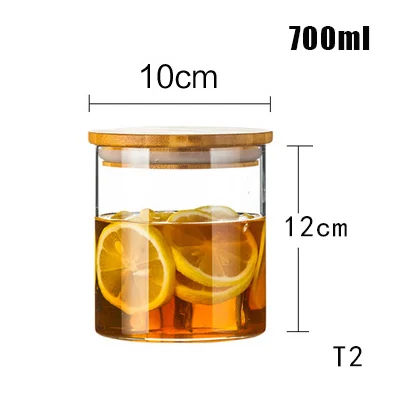 10x12cm T2 Mason candy Jar для специй, стеклянный прозрачный контейнер, стеклянные банки с крышками, кувшин для печенья, кухонные банки и крышки, маленький размер - Цвет: 10x12cm T2