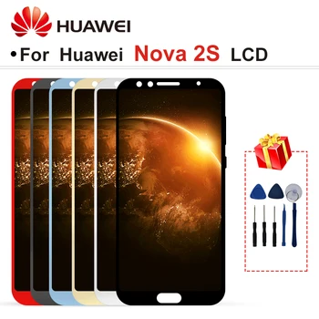 

6.0" For HUAWEI NOVA 2S LCD Display Touch Screen Digitizer Assembly Nova 2S HWI-AL00 HWI-TL00 Replacement Part With Frame