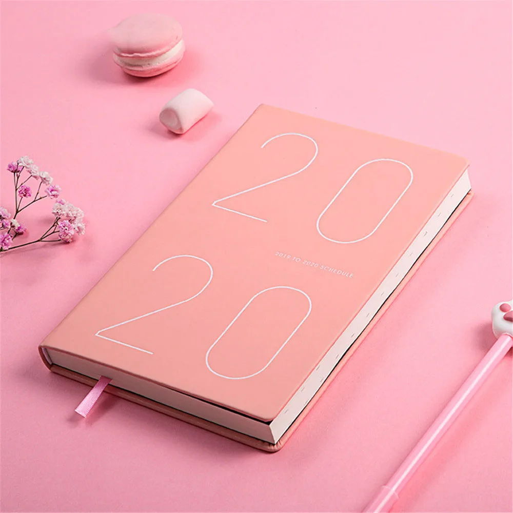 Из искусственной кожи, календарь, блокнот, милый, Одноцветный, бизнес ...