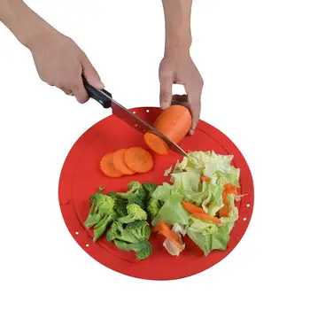 

High Quality Innovative Magic Silicone Cutting Board Non-slip Multi-function Kitchen Tools For Kitchen Home Supplies