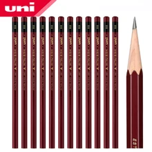 Специальный карандаш для проверки твердости UNI, 12 шт., 1887 бревен, рисование эскиза, художественный карандаш, безопасный нетоксичный, в общей сложности 17 спецификаций на выбор