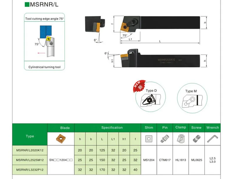 MSRNR3232P15 MSRNR3232P19 MSRNL3232P15 держатель токарного инструмента, 75Dregee CNC держатель инструмента, внешний токарный инструмент s, MSKNR/L