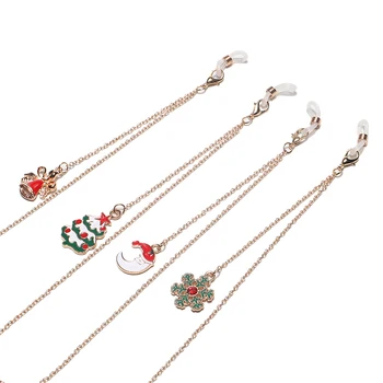 

Christmas Creative Glasses Chain Glasses Rope Fashion Comfortable Eyeglasses Cord Non-slip Glasssholder Chain Unisex Accessories