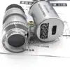 Portable Microscope 60x Pocket Mini Microscope Magnifier Jeweler Loupes Glass Lens LED Light Money Detect Lamp Tester Dropship ► Photo 3/6