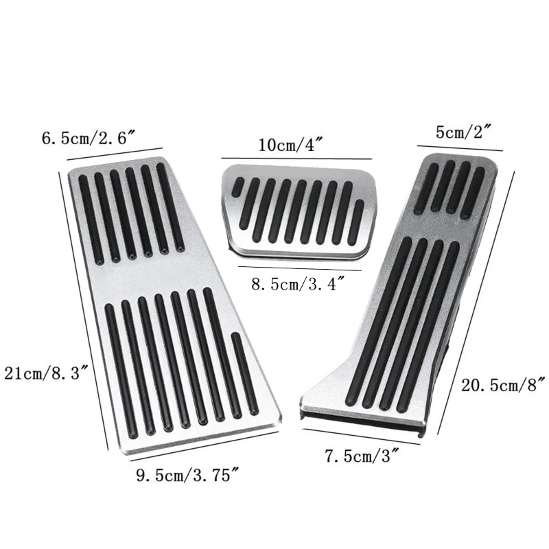 

Car Accelerator Gas Brake Foot Rest Pedal Durable For Mazda Atenza Axela CX5 CX3
