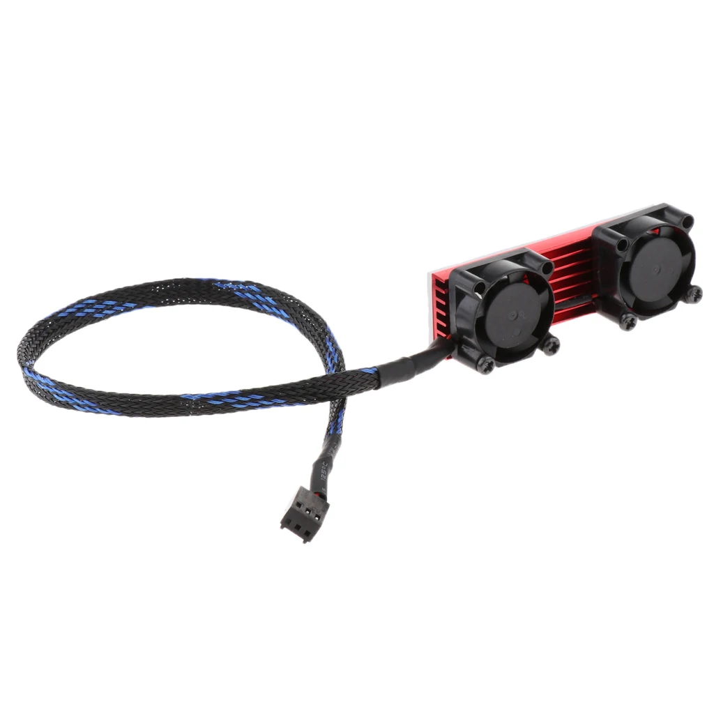 

M.2 NVMe Heatsink, SSD Solid State Drive Cooler Fans - 25mm, with Thermal Pad Cooling Fin, 3 Pin Power Supply