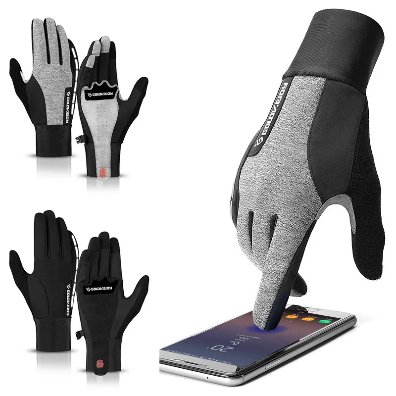 

Unisex Touchscreen Autumn Thermal Warm Cycling Bicycle Bike Ski Outdoor Camping Hiking Motorcycle Gloves Sports Full Finger