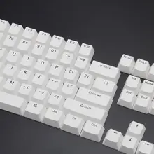108 клавишей клавишные колпачки из ПБТ Вишневый профиль ANSI макет двухцветный впрыск над литьевым ключом для механической клавиатуры U1JA