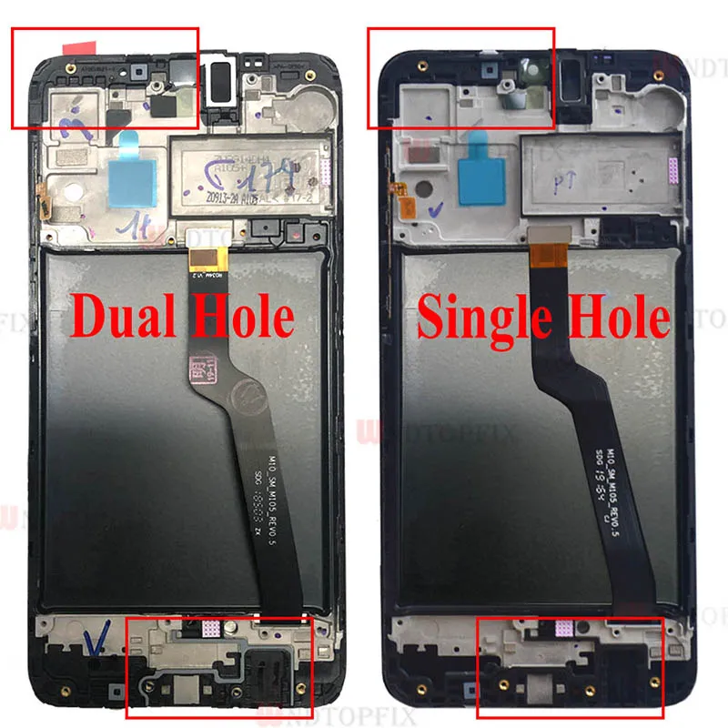 Протестированный рабочий для samsung Galaxy A10 lcd сенсорный экран дигитайзер в сборе для samsung A10 lcd SM A105F lcd A105F/DS lcd