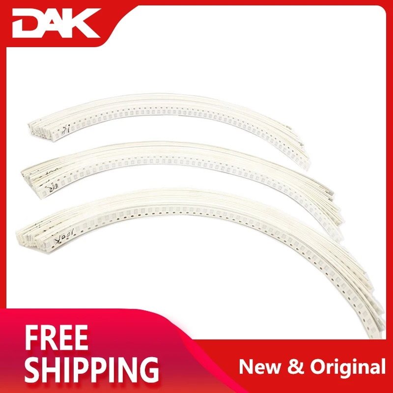 7250 шт. = 145 kindsX50pcs 0603 SMD резистор на металлической пленке, 1R-1M