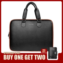 VICUNA POLO, модный брендовый мужской кожаный портфель в стиле пэчворк, деловая мужская сумка, дорожный электронный органайзер для кабеля, сумки для ноутбука